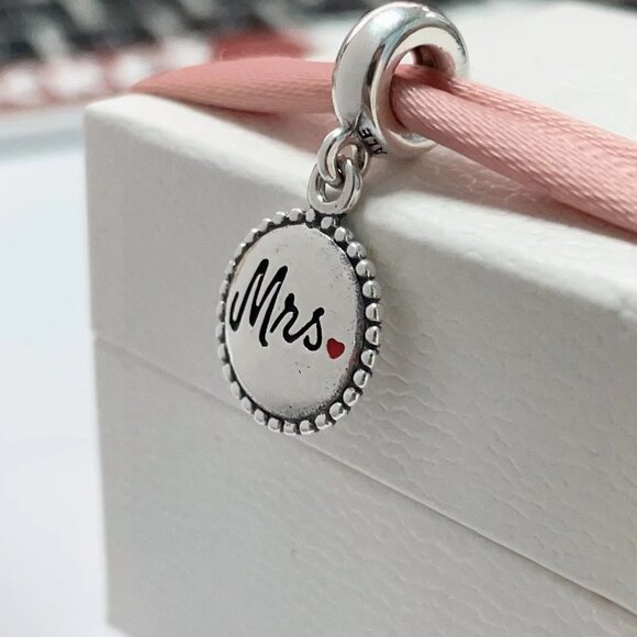 Pandora Mississippi State Ole Miss Dangle Charm Pendant - Picture 1 of 4